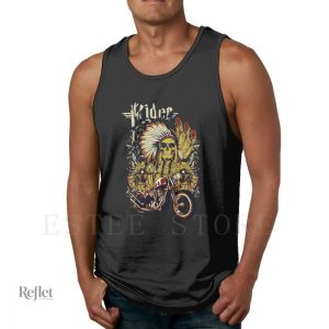 T-shirt vintage homme sans manche