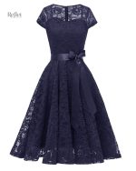 Robe tendance années 60 en style rétro
