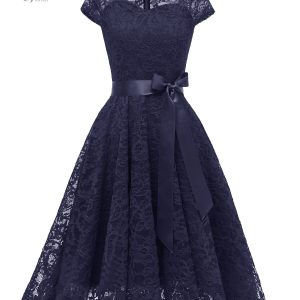 Robe tendance années 60 en style rétro