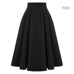 Tenue jupe rétro années 80 en style vintage