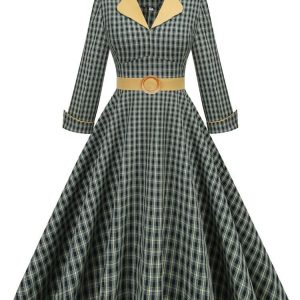 Robe Année 50 élégante et rétro