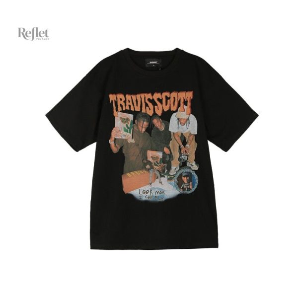 T-shirt vintage homme au style décontracté et intemporel
