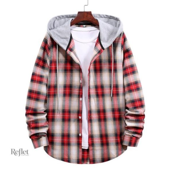 Veste homme à carreaux chic
