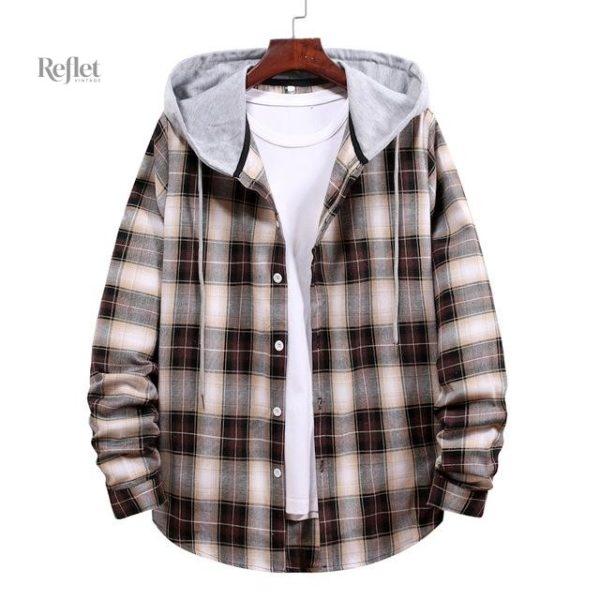 Veste vintage à motifs pour homme