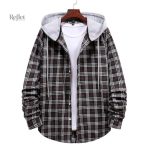 Veste homme élégante en tissu à carreaux