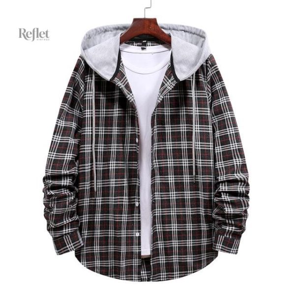 Veste homme élégante en tissu à carreaux