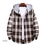 Veste vintage en tissu à motifs