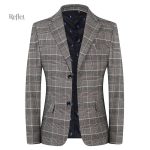 Veste à carreaux vintage pour homme