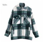 Veste vintage à carreaux pour un look rétro