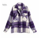 Veste à carreaux pour un style décontracté