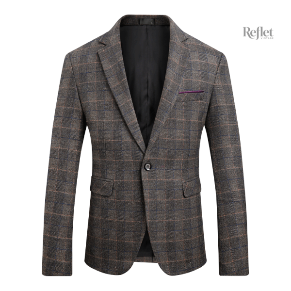veste-blazer-vintage-homme-1 Veste blazer vintage pour homme au style rétro