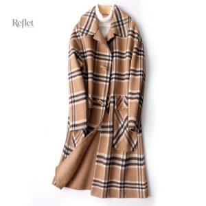 Veste vintage large pour femme