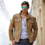 Veste kaki homme vintage