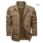 Style rétro avec veste kaki pour homme