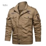 Veste kaki décontractée pour look vintage