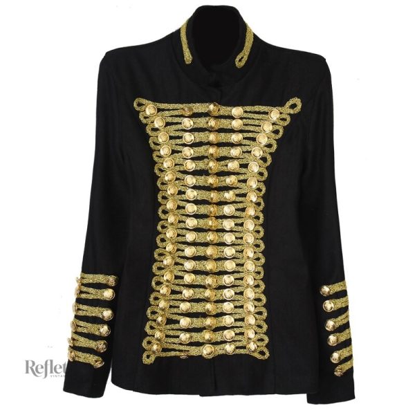 Veste vintage à col Mao pour un style unique