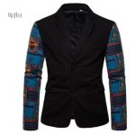 Veste Costume à Style Unique Homme