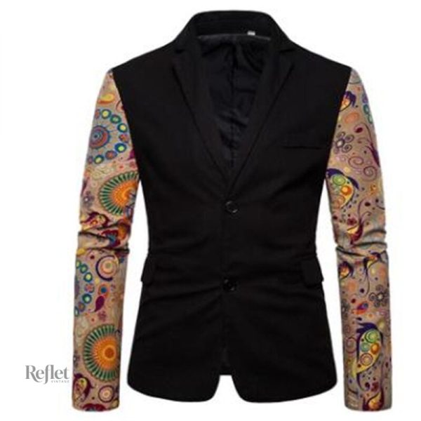 Veste Rétro Haut en Couleur