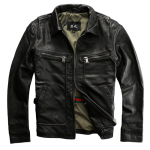 Veste Cuir Homme Vintage