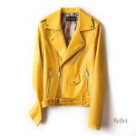 Veste Cuir Moto Femme Vintage