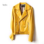 Veste en cuir noir, design moto vintage pour femme