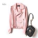 Veste cuir style moto, élégance vintage pour femmes