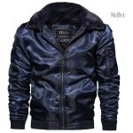Veste cuir noir pour un look décontracté