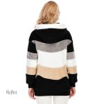 Veste vintage chaude et élégante pour femme
