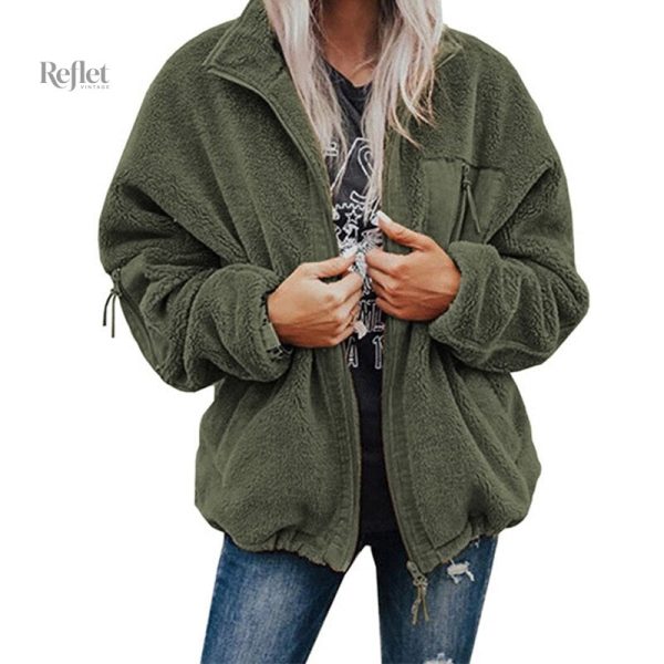 Veste rétro unisexe style vintage
