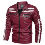 Cuir authentique pour une veste vintage masculine