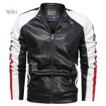 Veste en cuir noir pour un look vintage