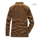 Veste en cuir doux et chaleureux pour homme