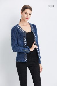 Veste en jean pour femme, parfaite pour toutes les occasions