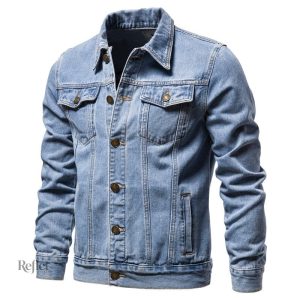 Veste en jean homme vintage