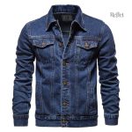 Veste en jean vintage avec poches