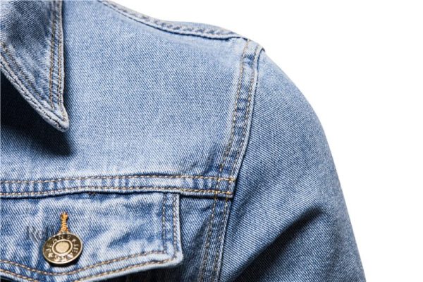 Veste en denim classique pour homme