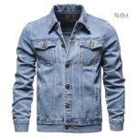Veste homme en jean, look vintage