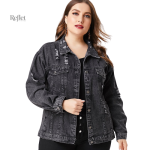 Veste denim femme, look vintage, parfaite pour un style décontracté