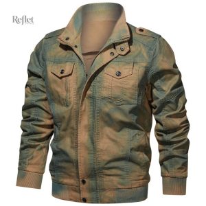 Veste en jean vintage homme
