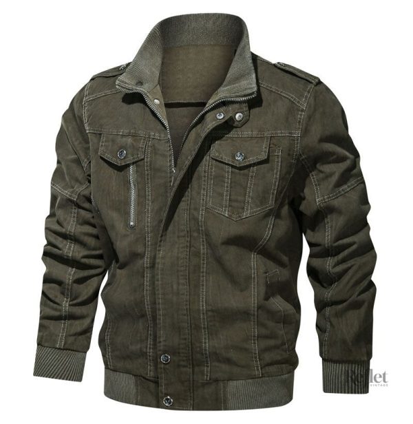 Veste vintage style jean pour homme