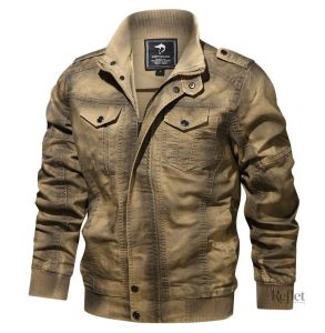 Veste classique en jean homme
