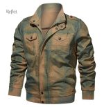Veste en jean style ancien homme