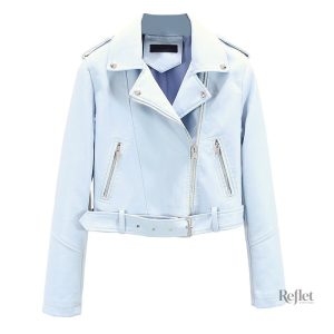 Veste femme avec motifs vintage et couleurs rétro