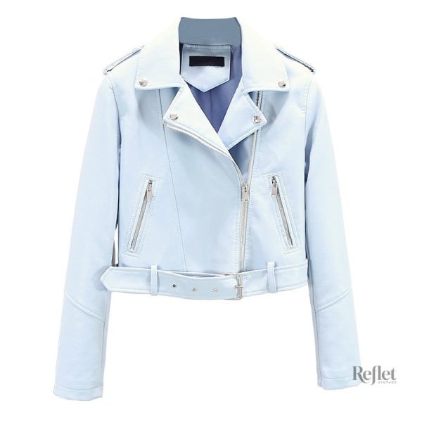 Veste femme avec motifs vintage et couleurs rétro