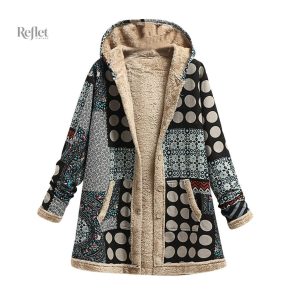 Veste d'extérieur vintage pour femmes, design rétro