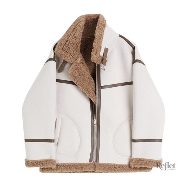 Veste vintage femme avec design unique et coloré