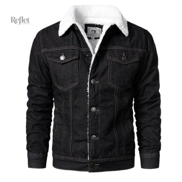 Veste pour Homme, Look Rétro Hivernal