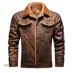 Veste Homme Cuir Vintage
