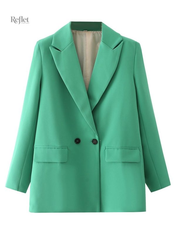 Veste vintage femme en kaki