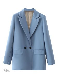 Veste kaki décontractée pour femme